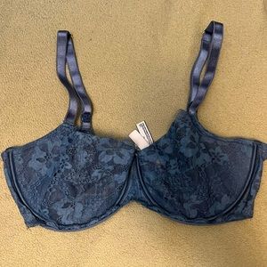 Blue Victoria secret bra.